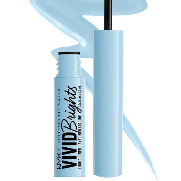NYX Vivid Brights Liquid Liner - Blue Thang - Picture 1 of 9